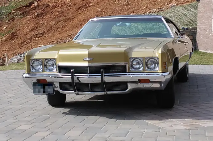 1972 Chevrolet Impala Custom Coupe Front View
