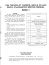 1996 Chevrolet Caprice Impala SS Buick Roadmaster Factory OEM Shop Service Repair Manual 2 Vol Set