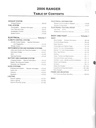 2006 Ford Ranger Pickup Truck Original OEM Factory Shop Repair Maintenance Service Manual Complete 2 Vol. Set