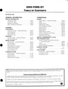 2005 Ford GT OEM Workshop Service Manual and Wiring Diagrams Set