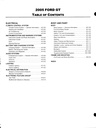 2005 Ford GT OEM Workshop Service Manual and Wiring Diagrams Set