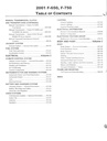 2001 Ford F-650 and F-750 Medium Truck Original OEM Factory Shop Service Repair Workshop Manual