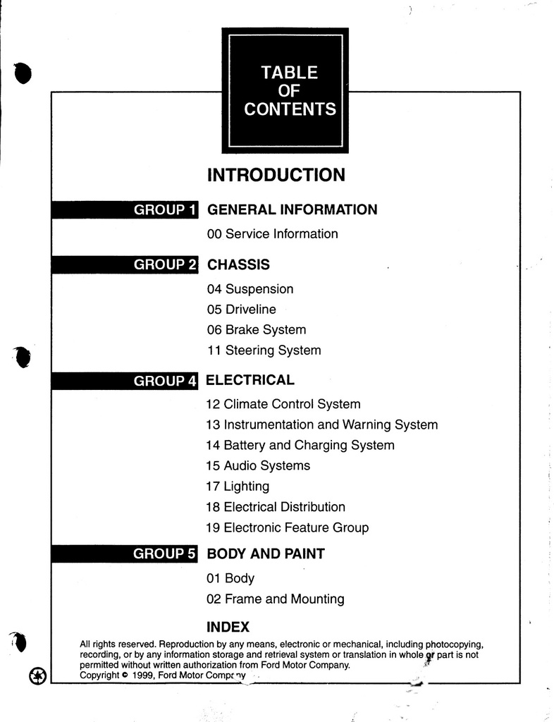 2000 Ford F-150 OEM Factory Shop Repair Service Workshop Manual Complete 2 Vol. Set