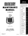 1959 Mercury Monterey, Montclair, Park Lane, Country Cruiser Factory OEM Shop Repair Maintenance Service Manual