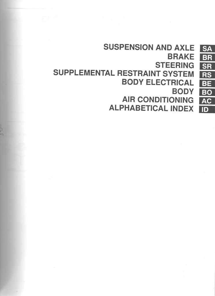1998 Toyota T100 Pickup OEM Shop Service Repair Manual 2 Volume Set