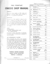 1961 Pontiac Bonneville, Catalina, Star Chief, and Ventura Factory Repair Shop Chassis Service Manual