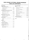 2005 Ford Crown Victoria and Mercury Grand Marquis Original OEM Factory Shop Repair Service Workshop Manual
