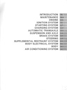 1996 Toyota Avalon OEM Shop Service Repair Manual