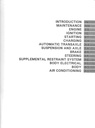 1997 Toyota Avalon OEM Shop Service Repair Manual
