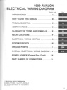 1999 Toyota Avalon OEM Shop Service Repair Electrical Wiring Diagram Manual