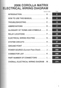 2006 Toyota Corolla Matrix OEM Shop Service Repair Electrical Wiring Diagram Manual