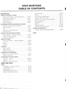 2005 Ford Mustang Original OEM Factory Shop Repair Service Workshop Manual