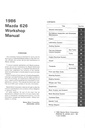 1986 Mazda 626 Workshop Shop Service Repair Manual