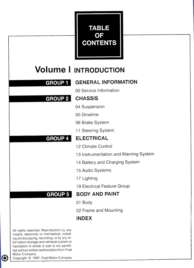 1998 Ford Econoline Van Original OEM Factory Shop Repair Maintenance Service Manual 3 Vol. Set w/Diesel Supplement