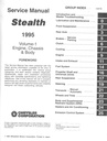 1995 Dodge Stealth Shop Maintenance Repair Service & Electrical Manual 2 Vol. Set