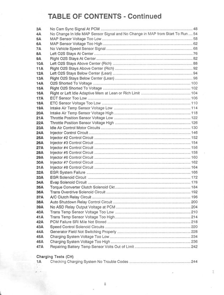 1993-1994 Mopar Dodge RAM Truck/Van Jeep Grand Cherokee 3.9L/5.2L/5.9L SFI V-6 & V-8 Engines Powertrain Diagnostic Procedures