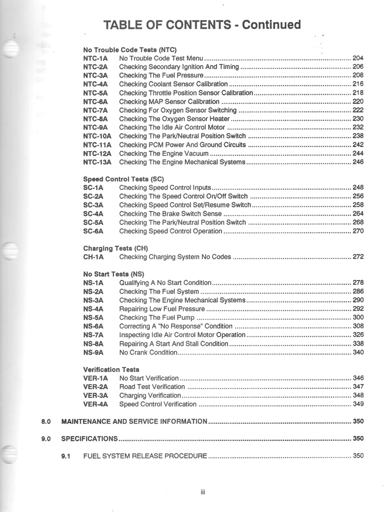 1993-1994-1995 Jeep 2.5L/4.0L SFI Engines Powertrain Diagnostic Procedures