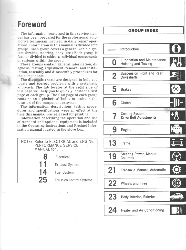 1987 Dodge/Plymouth Ram Van, Caravan, and Voyager Front-Wheel-Drive Van/Wagon Shop Maintenance Repair Service Manual 2 Vol. Set