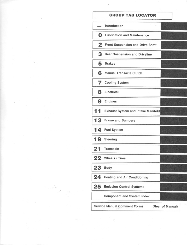 1993 Chrysler Town & Country, Dodge Caravan, & Plymouth Voyager Original OEM Shop Repair Maintenance Service Manual