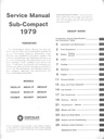 1979 Dodge/Plymouth Colt/Champ Shop Maintenance Repair Service Manual