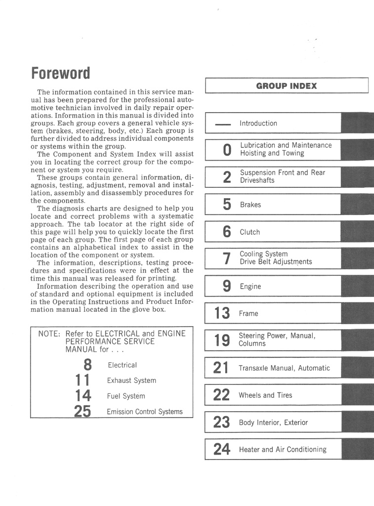 1988 Dodge/Plymouth Ram Van, Caravan, and Voyager Front-Wheel-Drive Van/Wagon Shop Maintenance Repair Service Manual 2 Vol. Set 