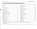 2014 Ford F-250, F-350, F-450, F-550 Super Duty Electrical Wiring Diagrams Manual