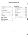 2005 Ford Thunderbird Workshop Service Manual