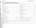 2017 Ford Fusion, Lincoln MKZ Electrical Wiring Diagrams Manual