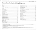2009 Ford Expedition, Lincoln Navigator Factory Electrical Wiring Diagrams Manual