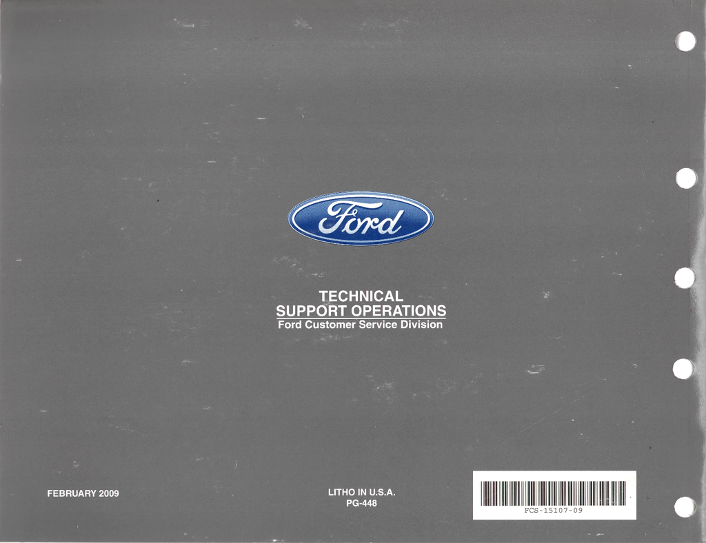 2009 Ford Flex Factory Electrical Wiring Diagrams Manual