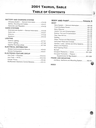 2001 Ford Taurus, Mercury Sable Factory Service Manual Set