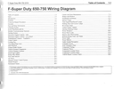 2019 Ford F-650, F-750 Super Duty Factory Electrical Wiring Diagrams Manual