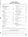 2006 Ford Focus Factory Workshop Service Manual