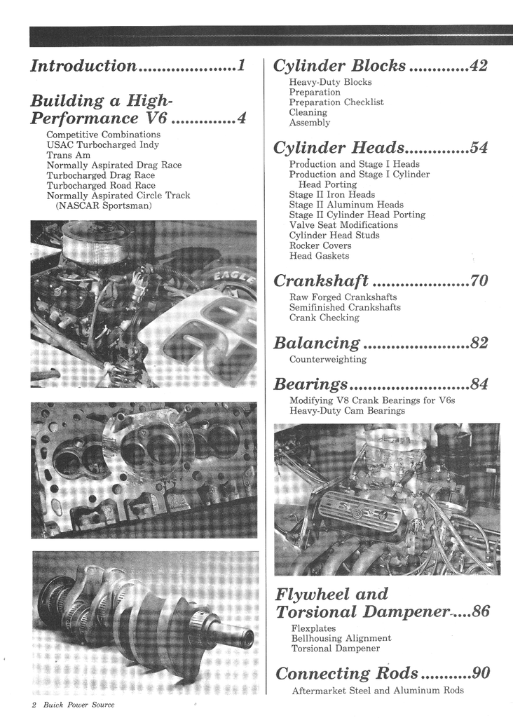 1986 Buick Power Source Parts & Modification Catalog--Grand National, Racing Parts