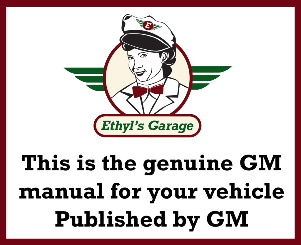 1984 Fisher Body A-X and J Styles Service Manual for Chevrolet, Cadillac, Buick, Oldsmobile, and Pontiac Car Models