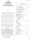 1980 Chevrolet Citation Factory Shop Repair Service Manual