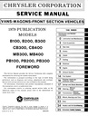 1979 Dodge Sportsman and Plymouth Voyager Full-Size Van Shop Maintenance Repair Service Manual (copy)