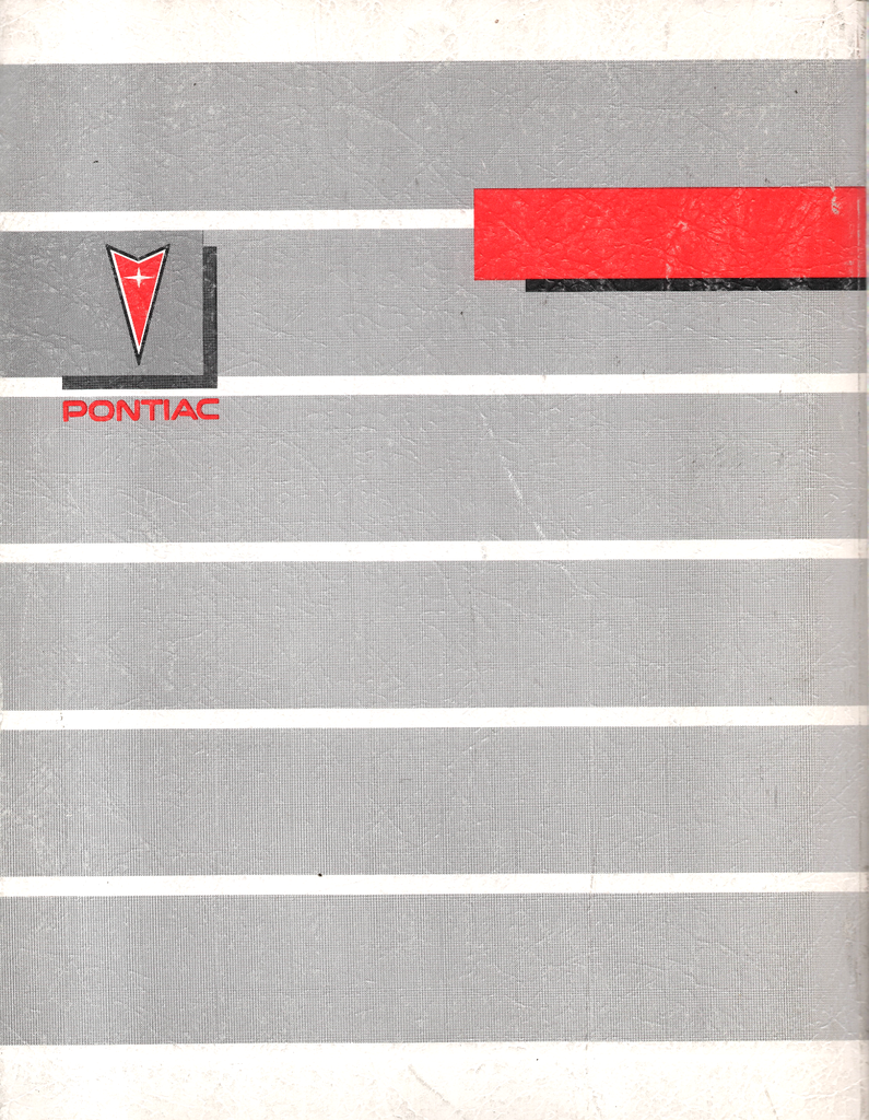 1990 Pontiac LeMans Factory Shop Repair Service Manual