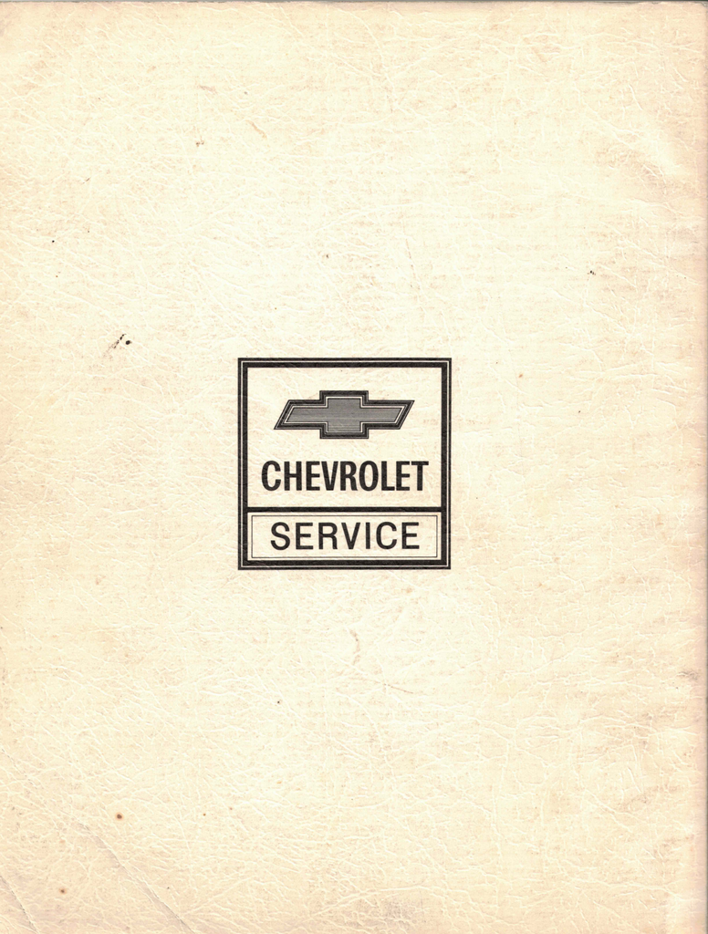 1974 Chevrolet Passenger Car and Light Duty Truck Overhaul Manual