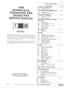 1986 Pontiac Bonneville, Grand Prix, Parisienne Factory Shop Repair Service Manual