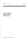 1978-1985 Mercedes-Benz 617.95 Turbo Diesel Engine Factory Service Manual