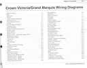 2003 Ford Crown Victoria, Mercury Grand Marquis Factory Electrical Wiring Diagrams Manual