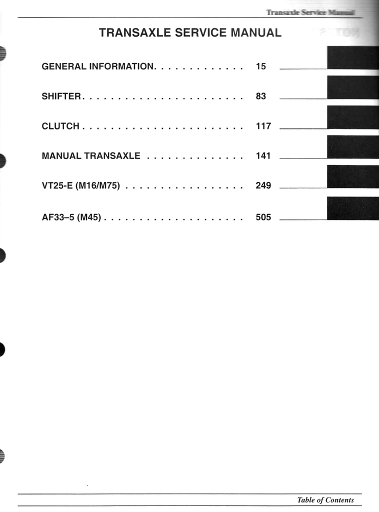 2002-2003 Saturn Vue Factory Shop Repair Service Manual Set