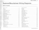 2003 Ford Explorer Mercury Mountaineer Factory Electrical Wiring Diagrams Manual