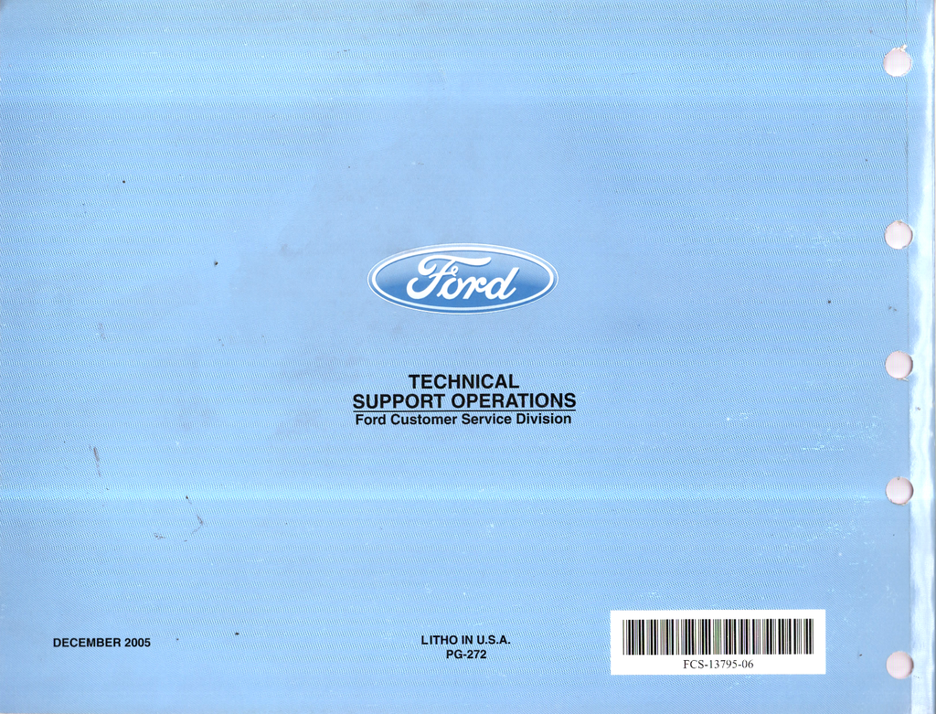 2006 Ford GT Electrical Wiring Diagrams Shop Service Repair Manual
