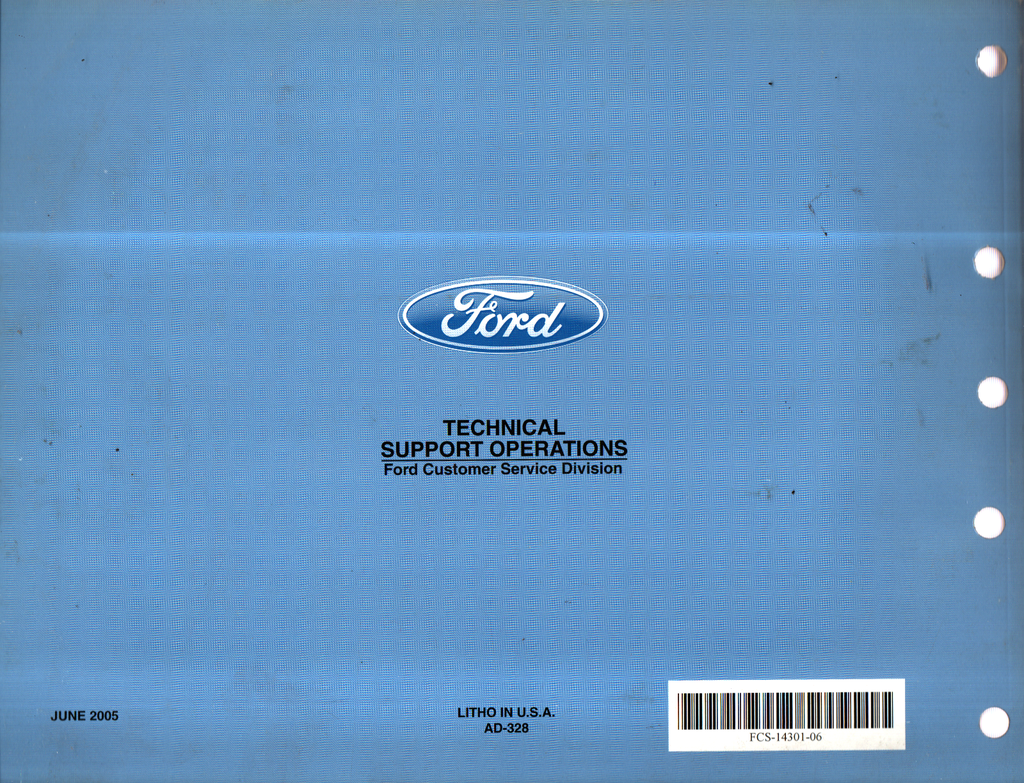 2006 Ford Taurus Factory Electrical Wiring Diagrams Manual