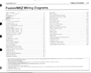 2012 Ford Fusion, Lincoln MKZ Factory Electrical Wiring Diagrams Manual