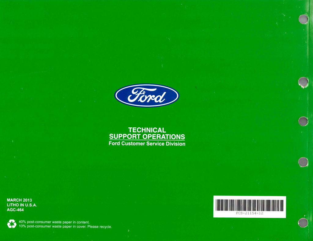 2012 Ford Focus Electric Factory Electrical Wiring Diagrams Manual