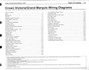 2009 Ford Crown Victoria, Mercury Grand Marquis Factory Electrical Wiring Diagrams Manual