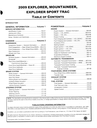 2009 Ford EXplorer & Sport Trac, Mercury Mountaineer Factory Workshop Service Manual Set